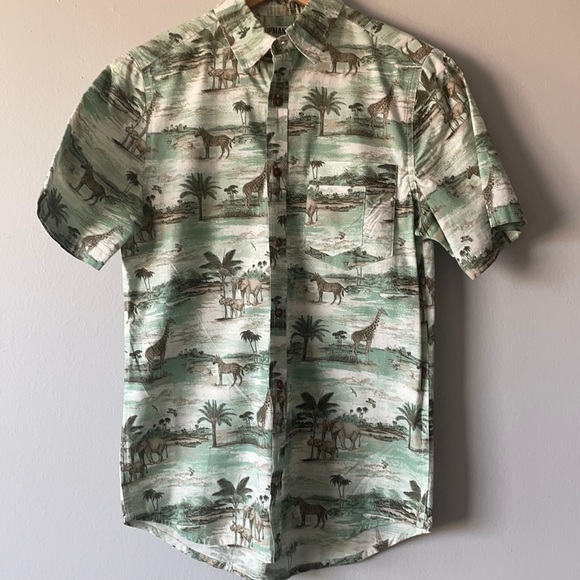 TOPMAN - SAFARI BUTTON UP - Picture 1 of 3